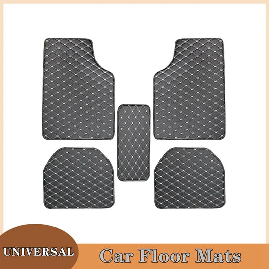 Universal Auto-Fussmatten aus PU-Leder – SwissGlanzGarage Ansicht 2