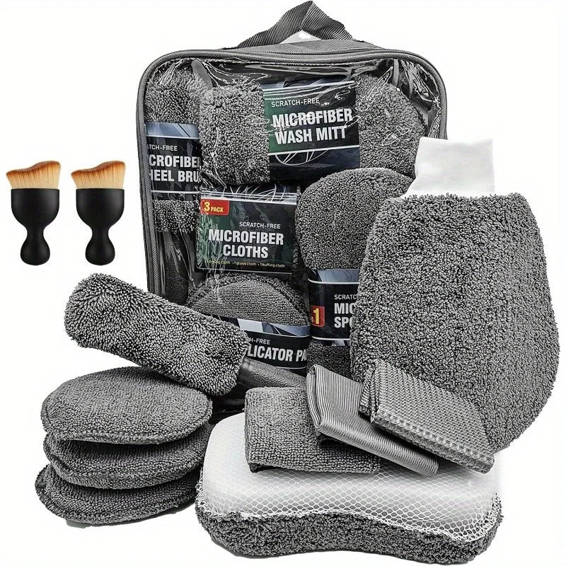 Mikrofaser Felgenbürste Set – SwissGlanzGarage Ansicht 3