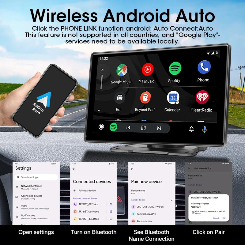 Kabellos CarPlay Multimedia-Video-Player – SwissGlanzGarage Ansicht 3