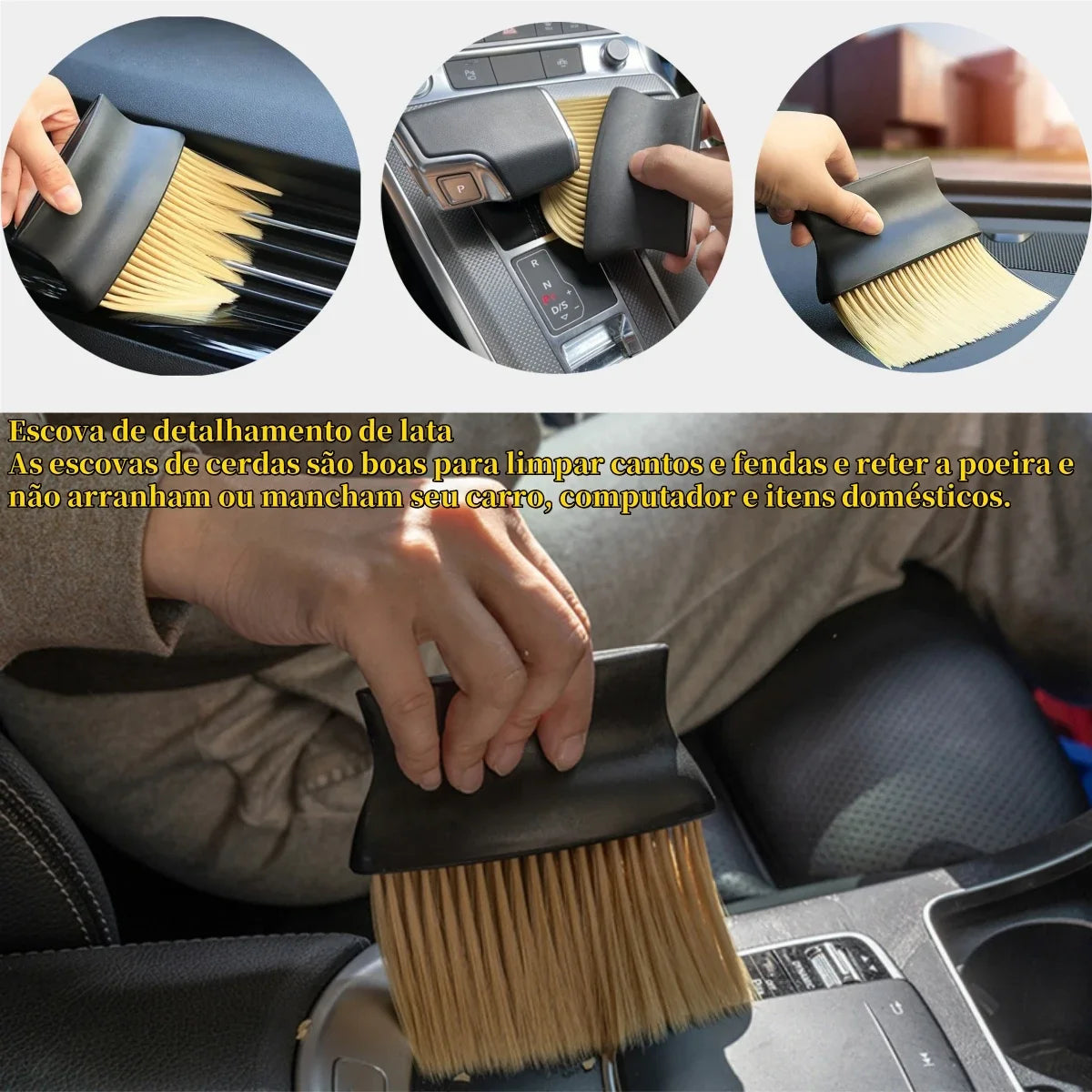 Auto-Innenraum-Staubpinsel