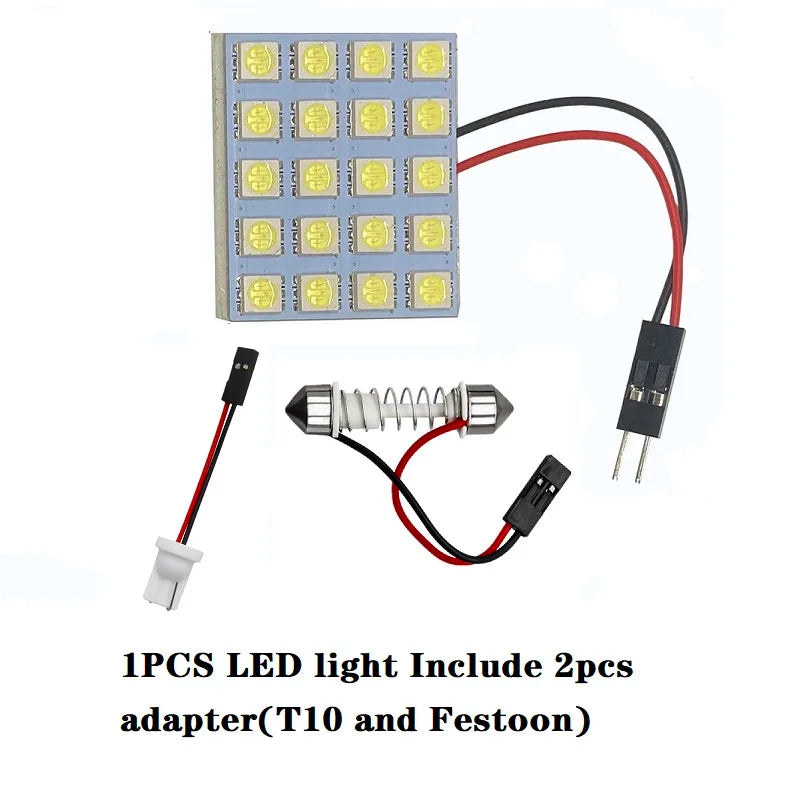 T10 6/12/15/24/36/48 SMD 5050 LED Auto Panel Licht – SwissGlanzGarage Ansicht 4