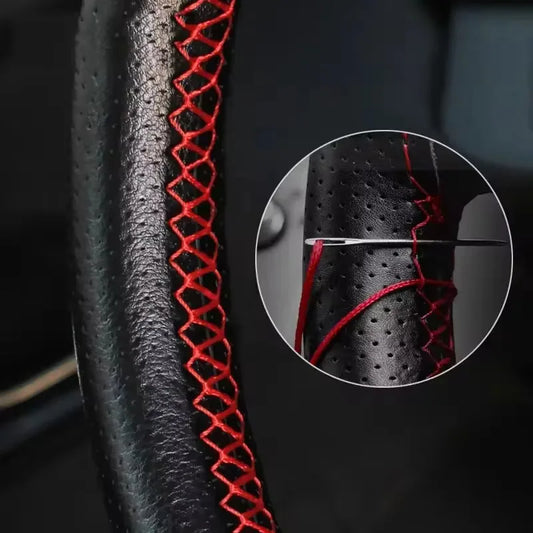 Universal Lenkradbezug zum Selbernähen 38 cm – SwissGlanzGarage Ansicht 2