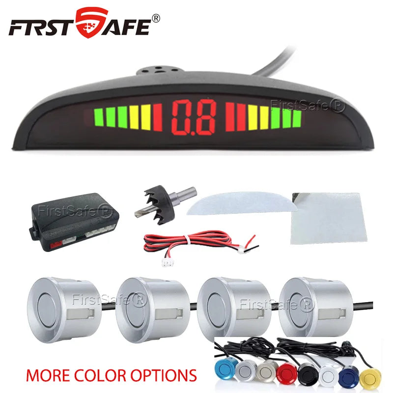 FirstSafe Parksensor-Set 4 Sensoren 22mm – SwissGlanzGarage Ansicht 3
