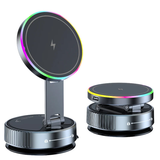 2025 neue K3 Drahtlose Ladegerät Auto Telefon Halter Bunte Licht