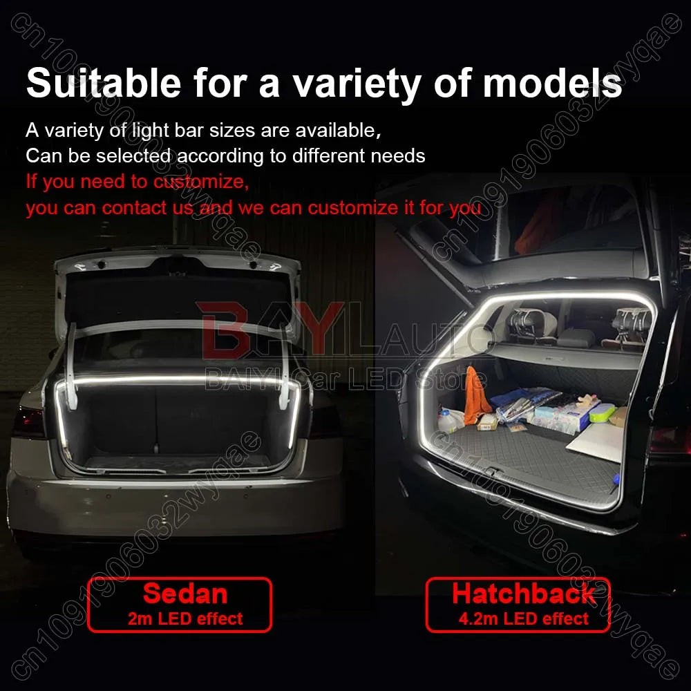 200 cm/420 cm LED-Streifen für die Innendekoration des Autos
