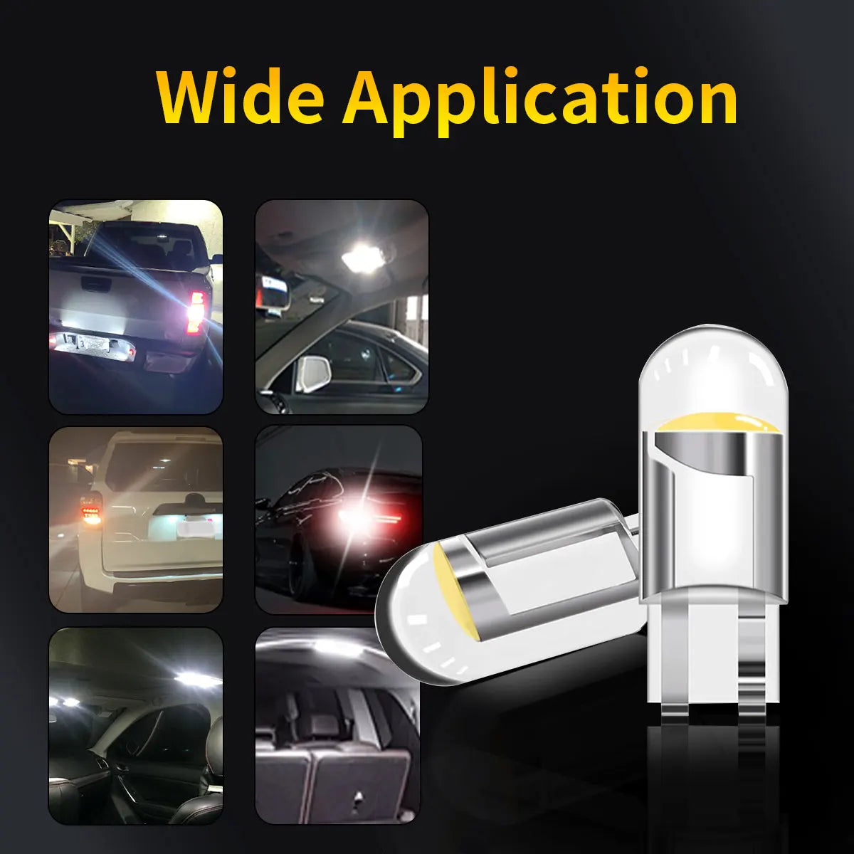 Transparente LED Birne 6000K 1156 Sockel, hohe Helligkeit – SwissGlanzGarage Ansicht 3