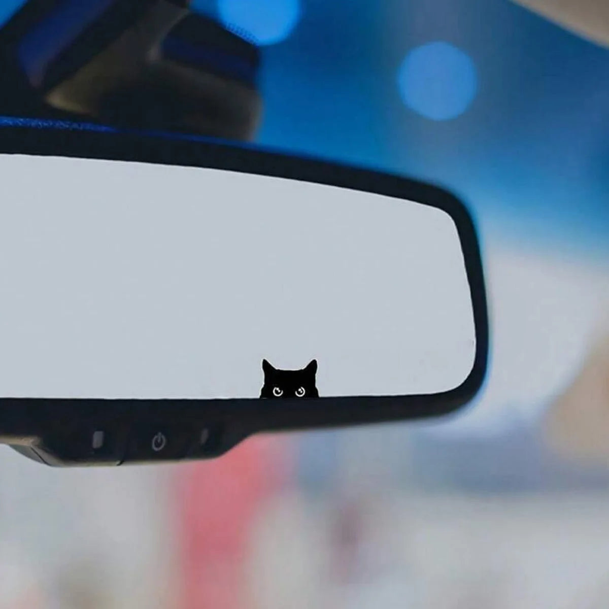 Katze Peeker Auto-Aufkleber – SwissGlanzGarage Ansicht 2