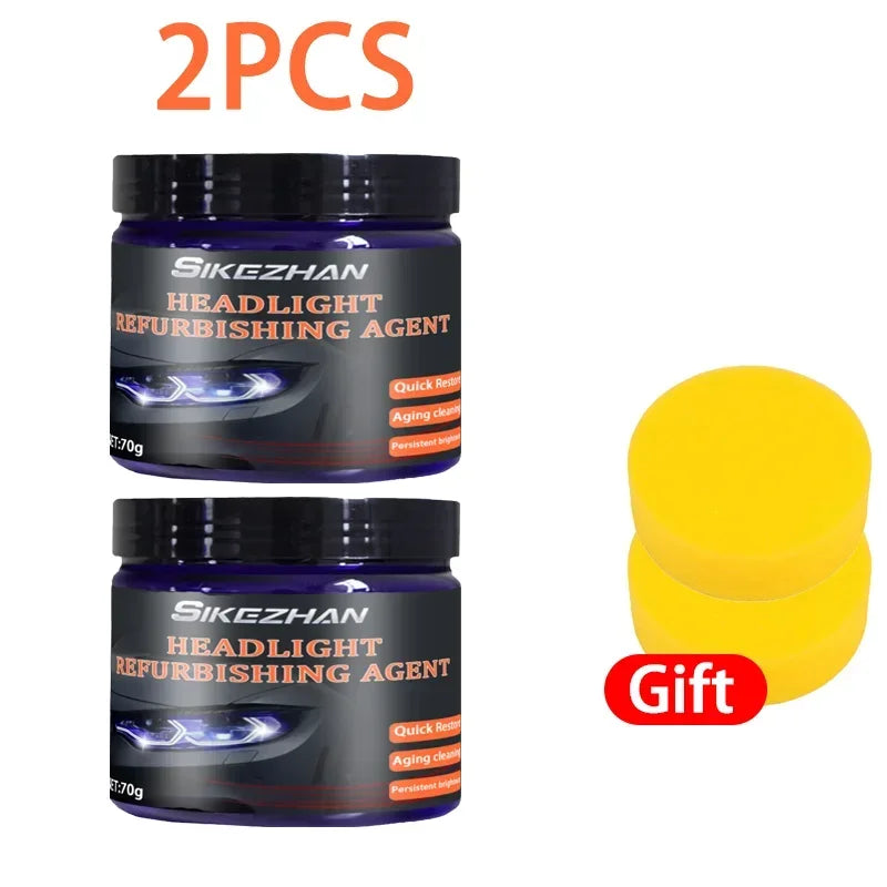 Scheinwerfer-Politur-Paste – Kratzerentferner & Anti-Oxidation Reiniger