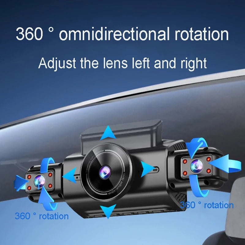 4K 4CH Dashcam mit APP und Nachtsicht – SwissGlanzGarage Ansicht 4