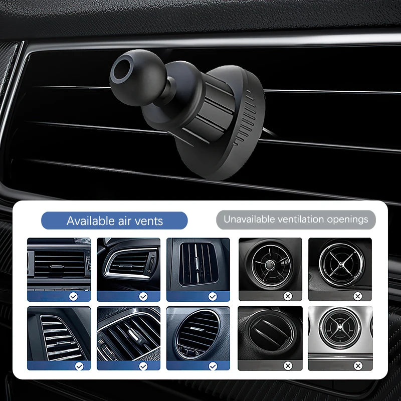 Schwerkraft Autotelefon halter Entlüftung halterung Handy halter für volvo xc60 xc90 v40 v60 s60 v50 v90 s80 c40 xc40...