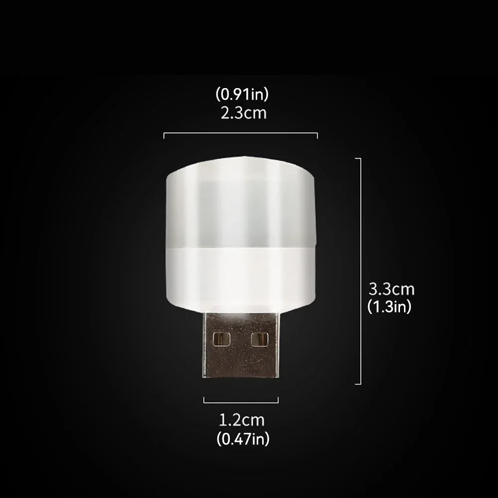 Auto USB Touch Atmosphäre Licht Auto LED Leselampe Bunte Dekorative
