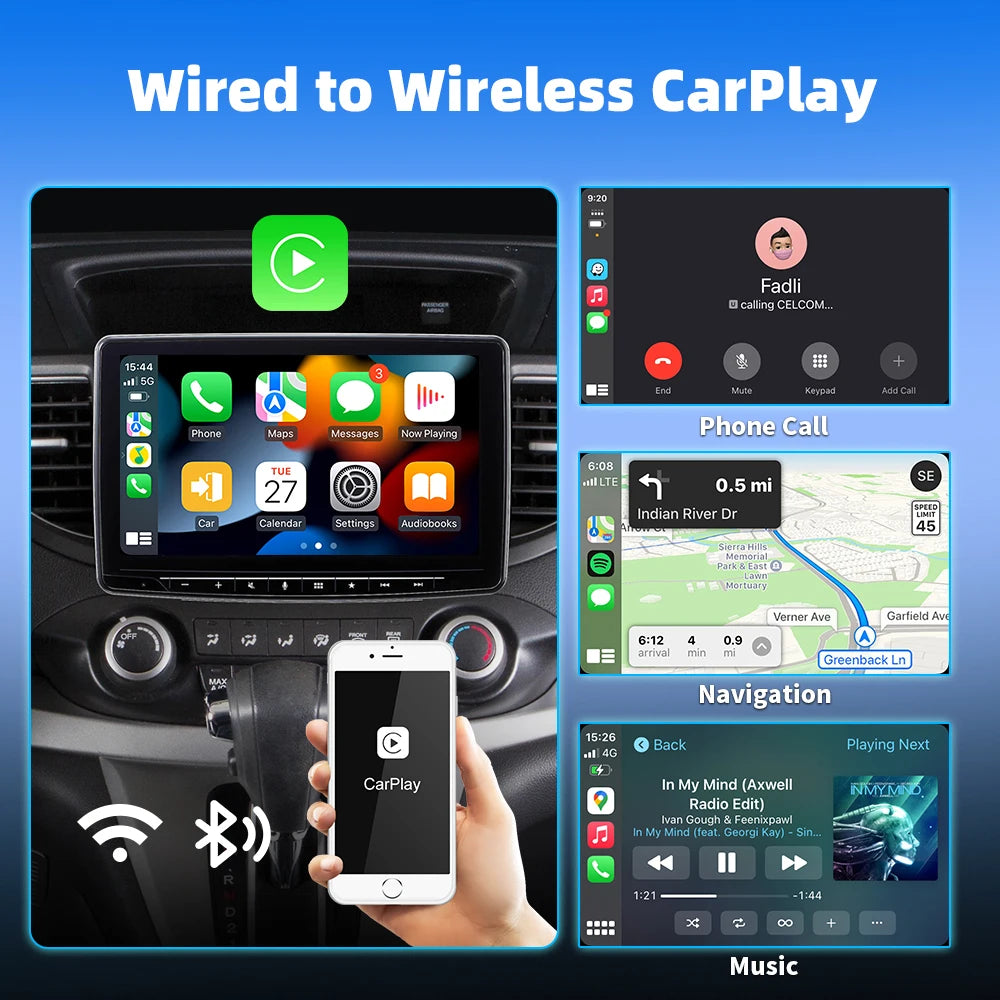2in1 Kabellos CarPlay Dongle – SwissGlanzGarage Ansicht 4