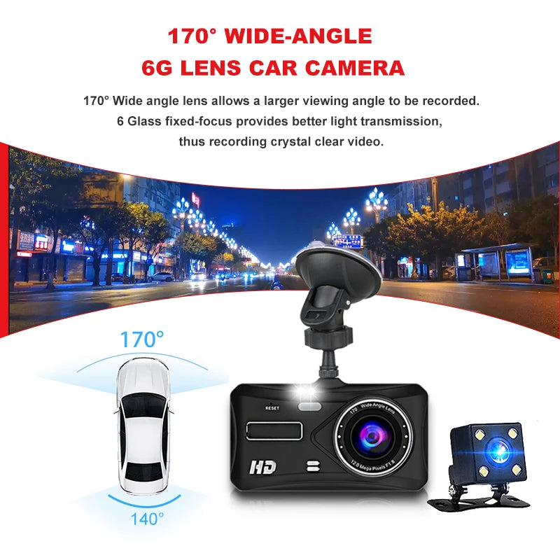 Dashcam 24H Touch Night Vision FULL HD 1080P – SwissGlanzGarage Ansicht 3