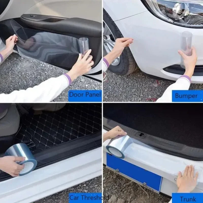 Auto-Schutzfolie transparent – SwissGlanzGarage Ansicht 4