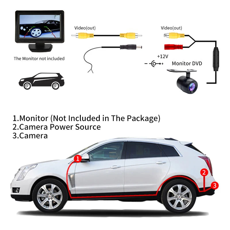 Dashcam 1080P mit IR Nachtsicht – mit LED-Licht – SwissGlanzGarage Ansicht 6