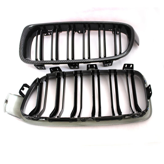 ABS Kunststoff Frontgrill Doppelsteg für BMW F30 F31 F35 – SwissGlanzGarage Autopflege Schweiz