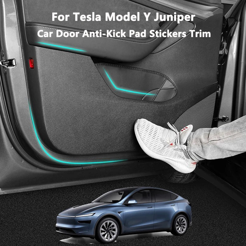 Türschutzfolie für Tesla Model Y Juniper 2025 – SwissGlanzGarage Ansicht 2