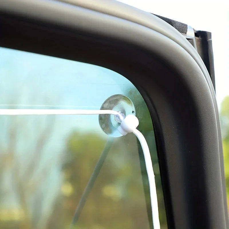 Auto-Sonnenschutz mit Bär – SwissGlanzGarage Ansicht 3
