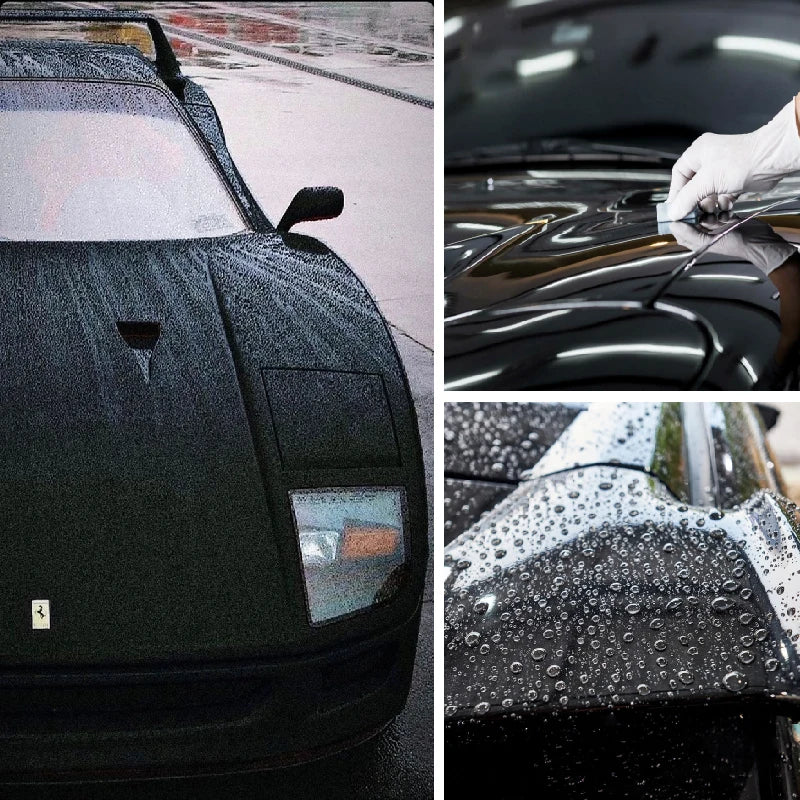 Keramikbeschichtung für Autolack, Spiegelglanz, Kristallwachs-Spray, Nano-hydrophob, schmutzabweisend, Auto-Detailing...