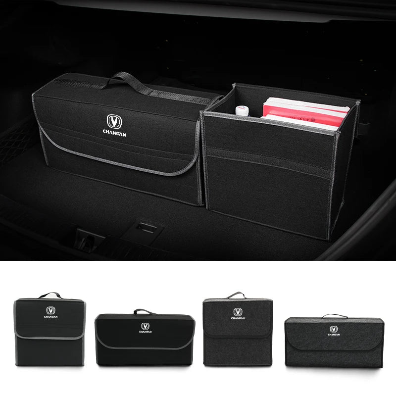 Filz Kofferraum Organizer Box Auto Lagerung Tasche Lagerung Organizer Werkzeug Für Changan CS75 CS35 CS55 CS15 CS85 C...
