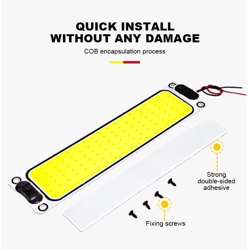 LED Streifen Innenraumbeleuchtung 12-24V – SwissGlanzGarage Ansicht 6