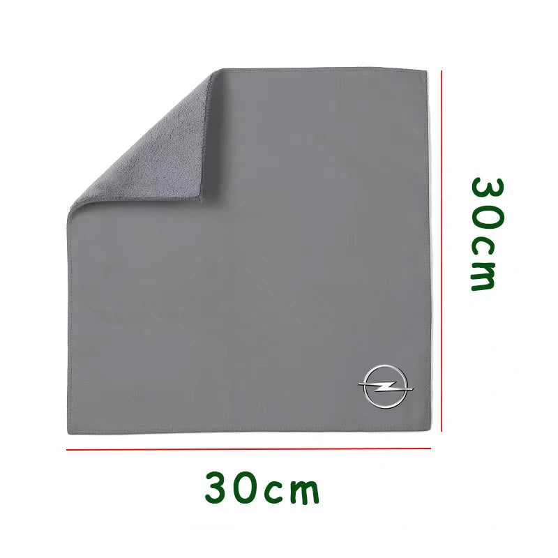 Mikrofaser Auto-Poliertücher Set 30x60cm und 30x30cm