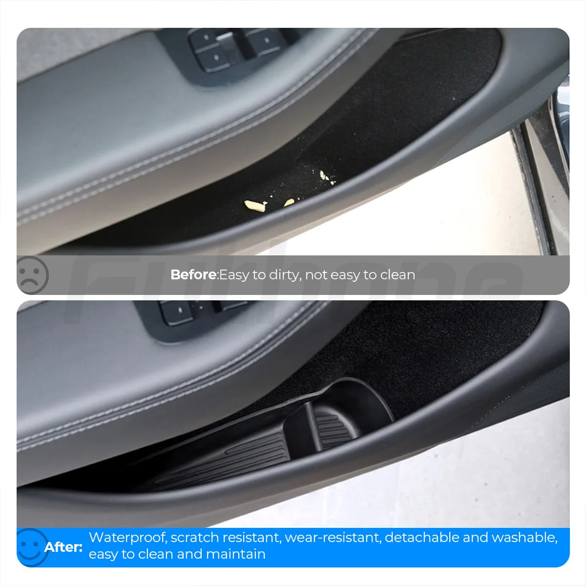 Seitenablagebox für Tesla Model Y – SwissGlanzGarage Ansicht 3