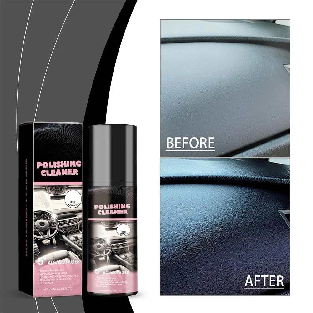 100 ml professionelles Auto-Innenraum-Restaurierungs- und Politur-Reinigungsspra