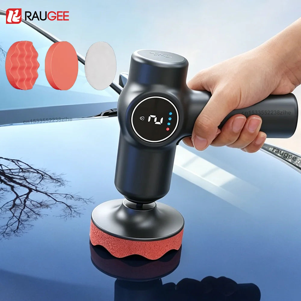 Mini Auto Polierer Cordless Auto Wachsen Polieren Maschine Auto Lack Kratzer Rep