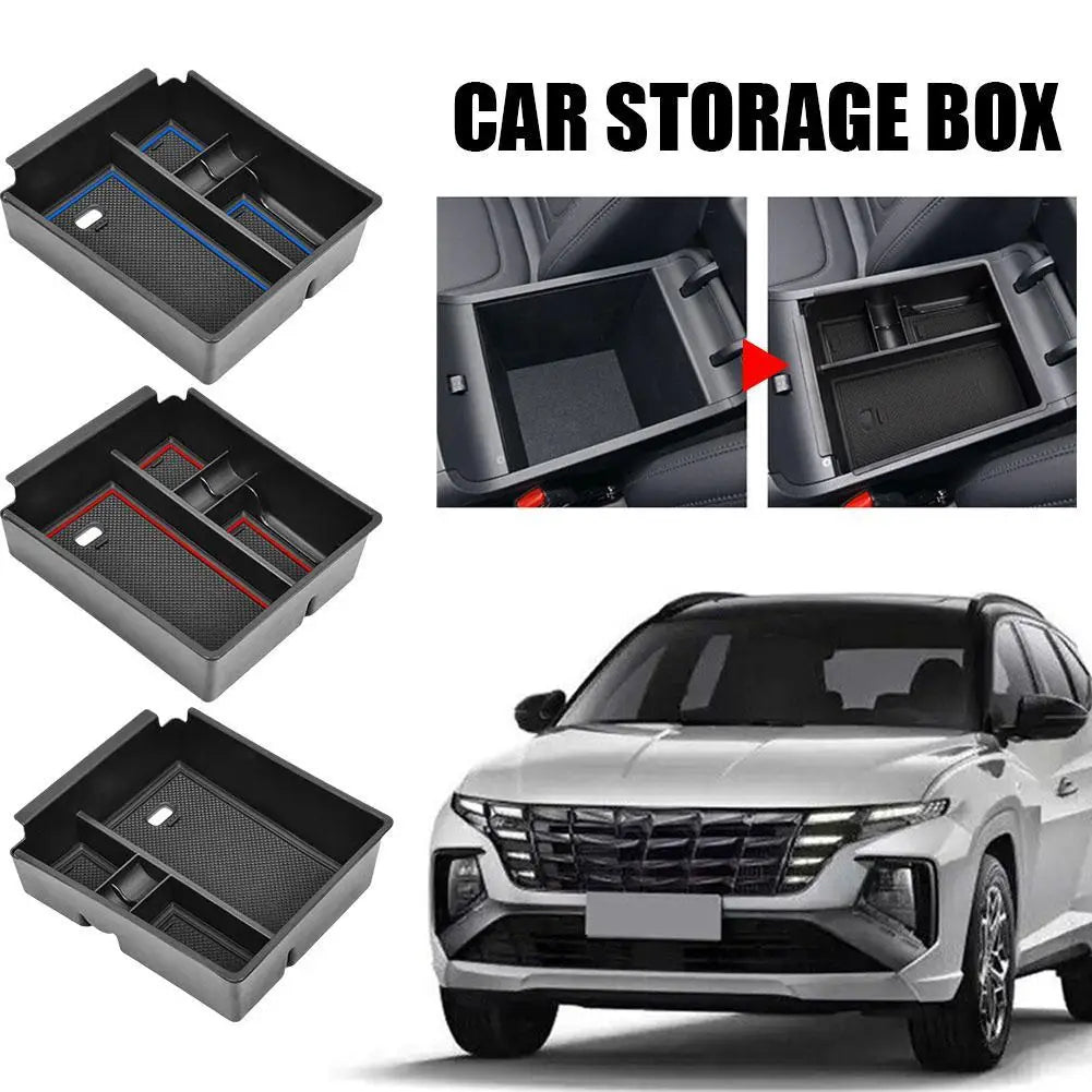 Center Konsole Organizer Fach Für Hyundai Tucson Auto Zentrale Ar