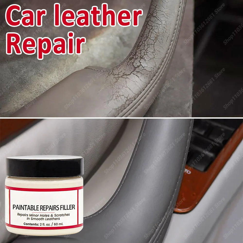 Lederpflege- und Erneuerungscreme für Autoinnenräume