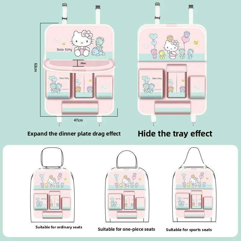 Sanrio Auto-Rücksitz-Organizer mit Touchscreen-Tablet-Halterung