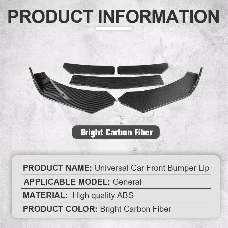 Universal Frontspoiler Lippe Set – SwissGlanzGarage Ansicht 3