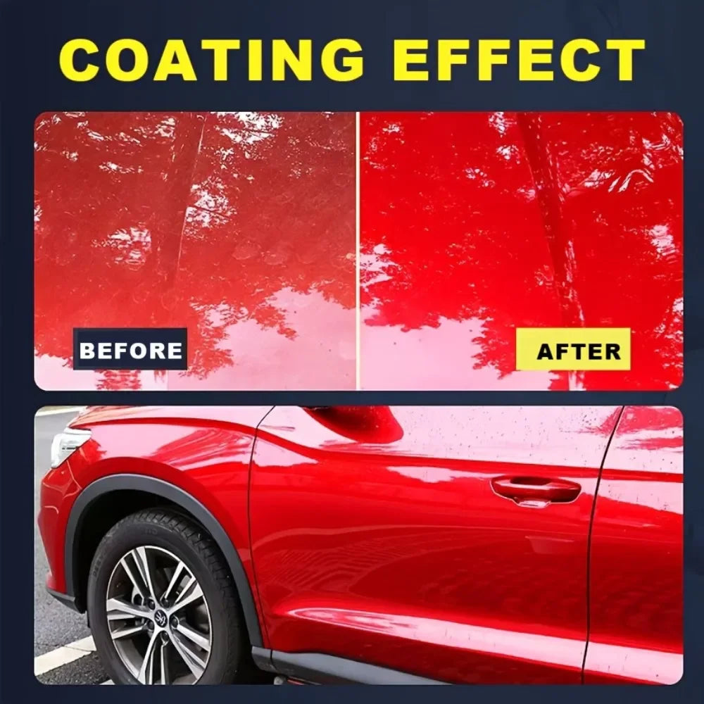 3 in 1 Car Ceramic Liquid Coating Spray Nano Crystal Hydrophobic Layer Polishing Agent High Gloss Paint Protection Wa...