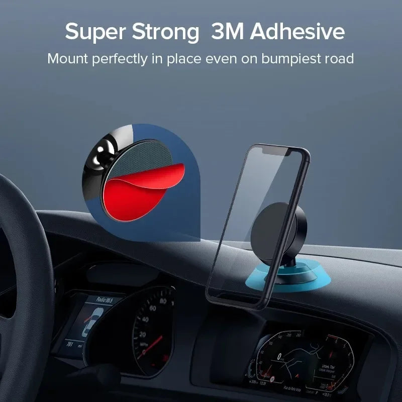 Magnetische Auto-Handyhalterung 360° ° Drehbare Starke Magnet-Armaturenbretthalterung Universelle Smartphone-GPS-Navi...