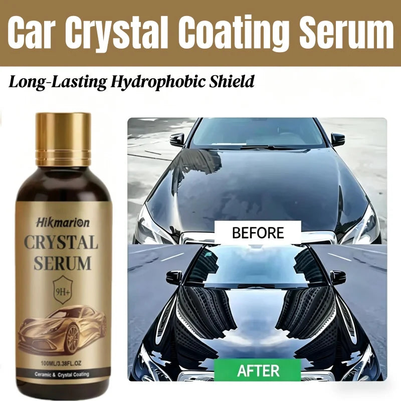 100ML PTZ Graphen-Keramikbeschichtung 9H+ Fortschrittliches Kristallserum für Autos Professioneller Autodetailing Lac...