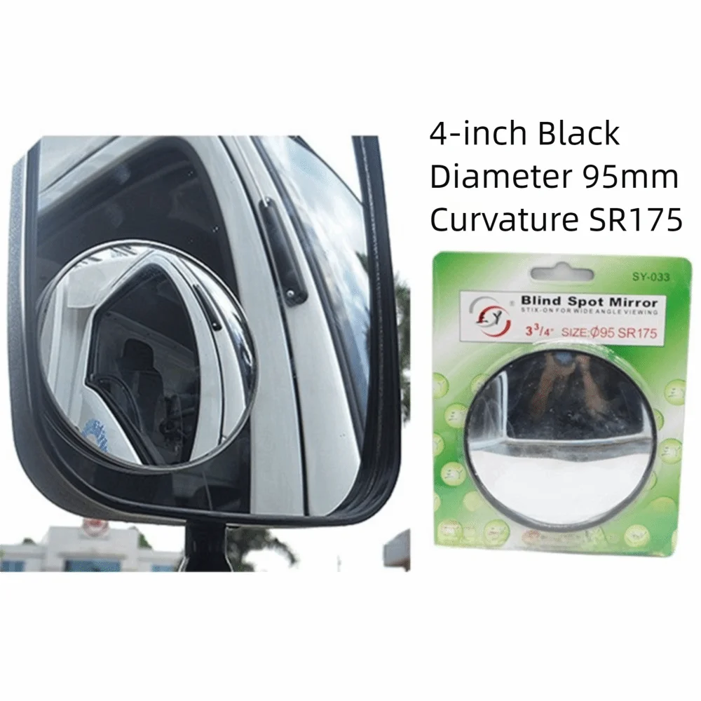 75/90mm Rund-Spiegel für blinde Flecken – SwissGlanzGarage Ansicht 3