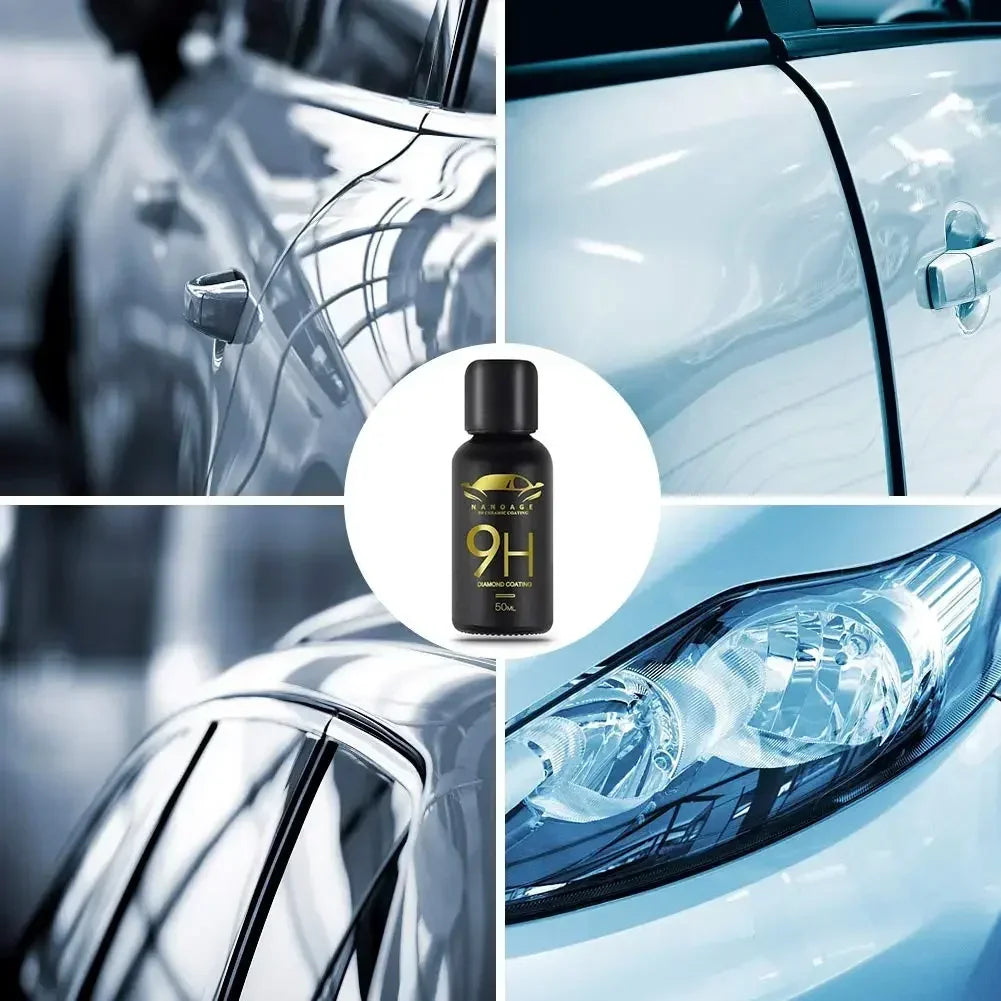Greyghost Keramikbeschichtung für Autos Mr Fix 9h Nano-Beschichtung Keramik-Autobeschichtung Hydrophober Autolackschu...