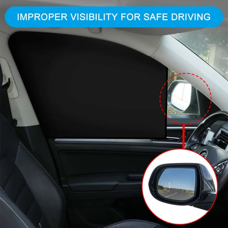 Magnetischer Auto-Sonnenschutz UV-Blocker – SwissGlanzGarage Ansicht 2