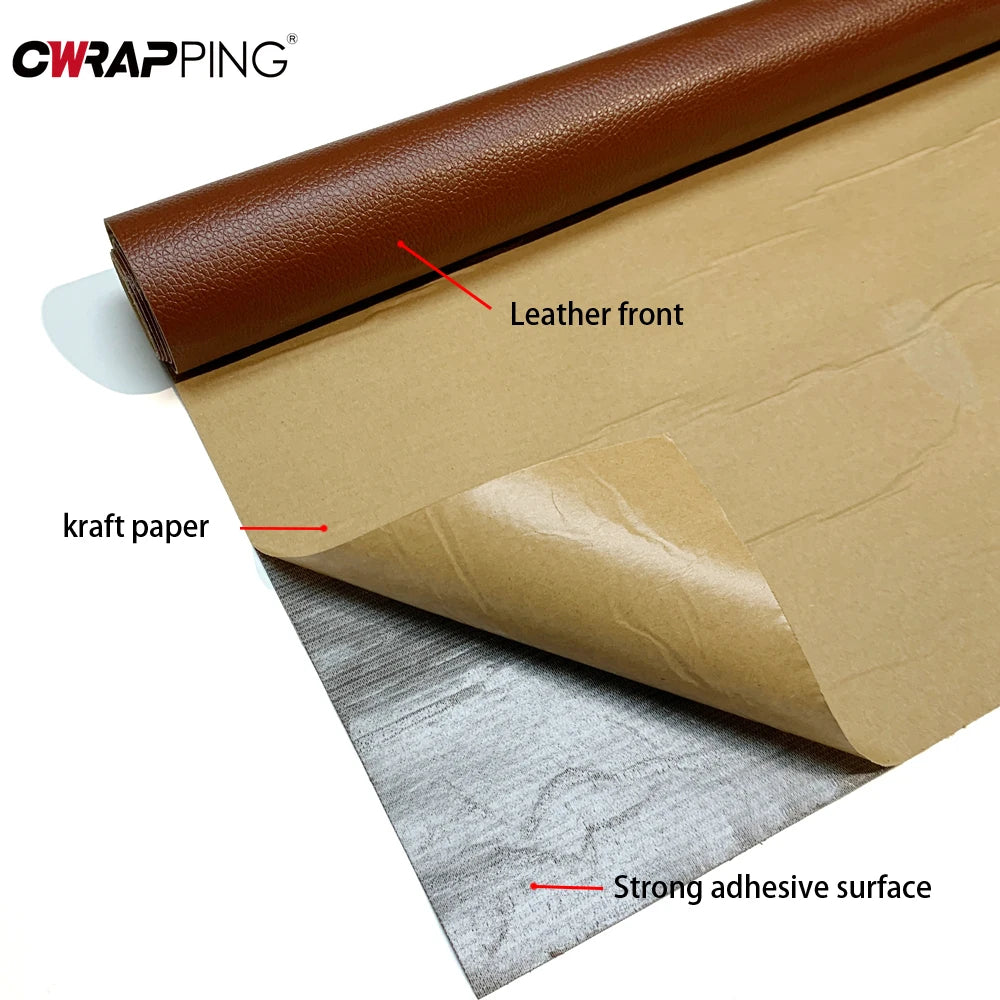 FMF Auspuff-Aufkleber 26x15cm wasserfest – in Leder-Optik – SwissGlanzGarage Ansicht 4