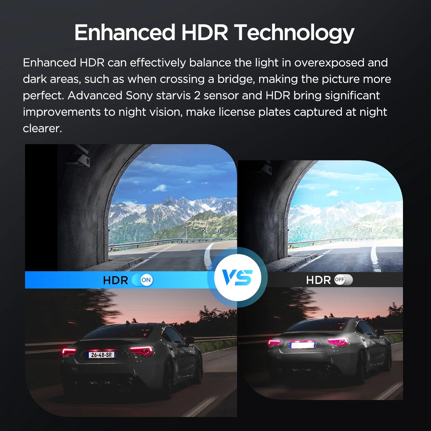 VIOFO VS1 Mini 2K HDR Auto-Kamera – SwissGlanzGarage Ansicht 5
