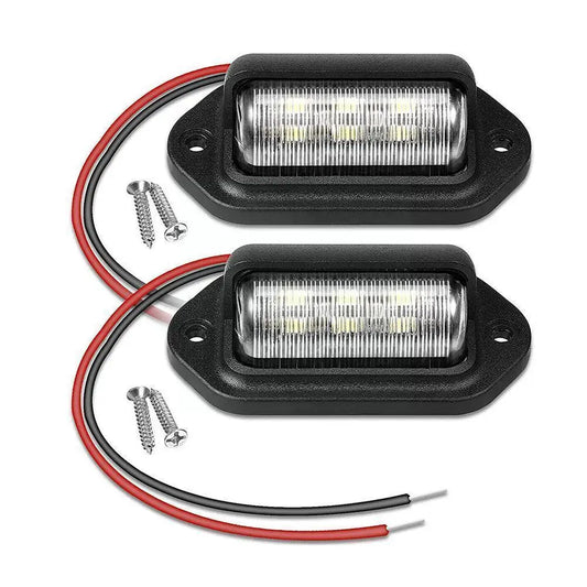 6 LED Nummernschildbeleuchtung Set – SwissGlanzGarage Ansicht 2