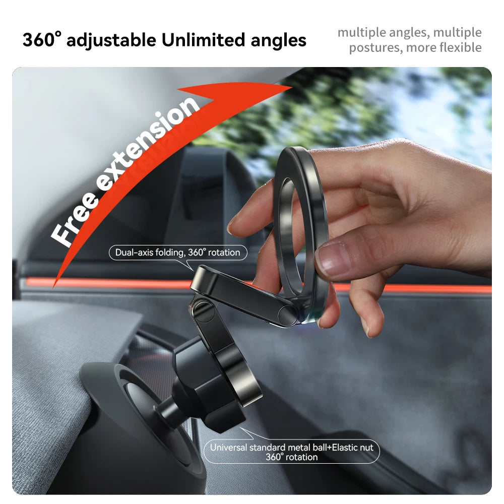 YZ Tesla Magnetische Handyhalterung – SwissGlanzGarage Ansicht 4
