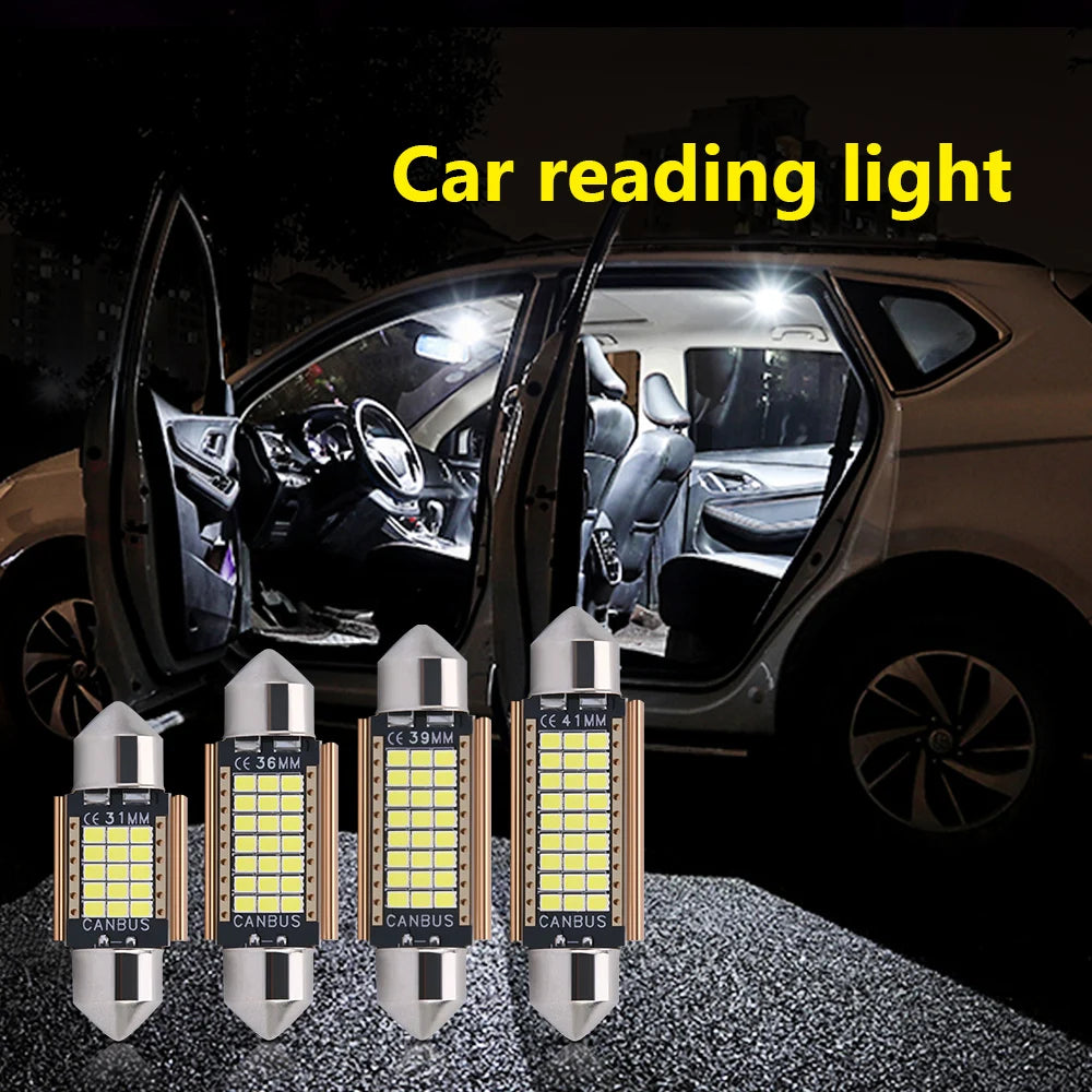 C10W C5W LED Canbus 31mm 36mm 39mm 42mm Lampe – SwissGlanzGarage Ansicht 2
