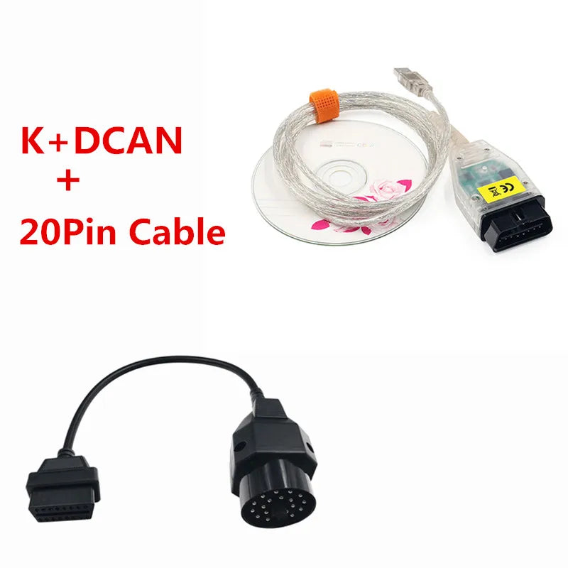OBDII Diagnosekabel K+DCAN für BMW
