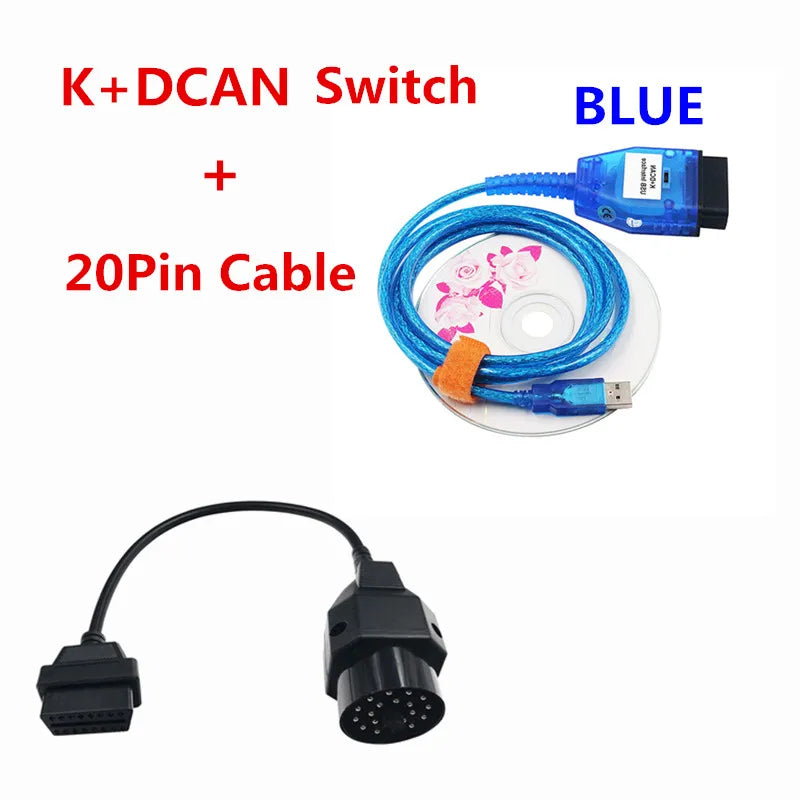 OBDII Diagnosekabel K+DCAN für BMW