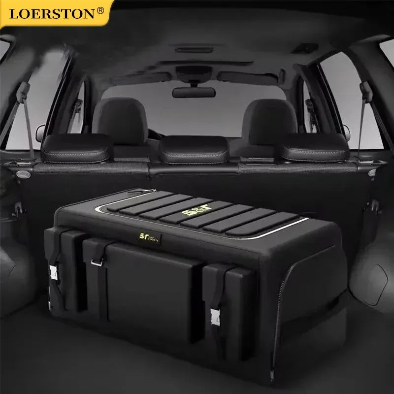 Rücksitz-Organizer mit Tablet-Halter 70 L – SwissGlanzGarage Autopflege Schweiz