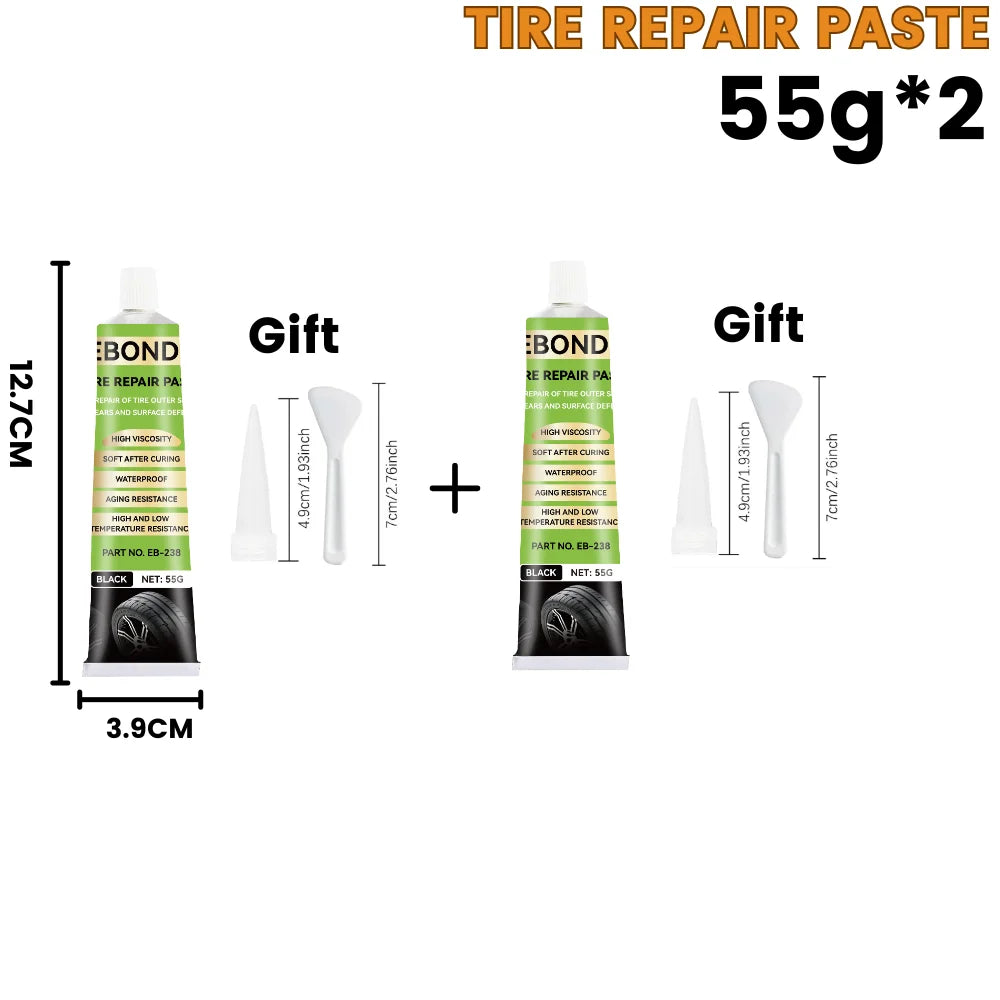 Reifen-Reparaturpaste schwarz 55g