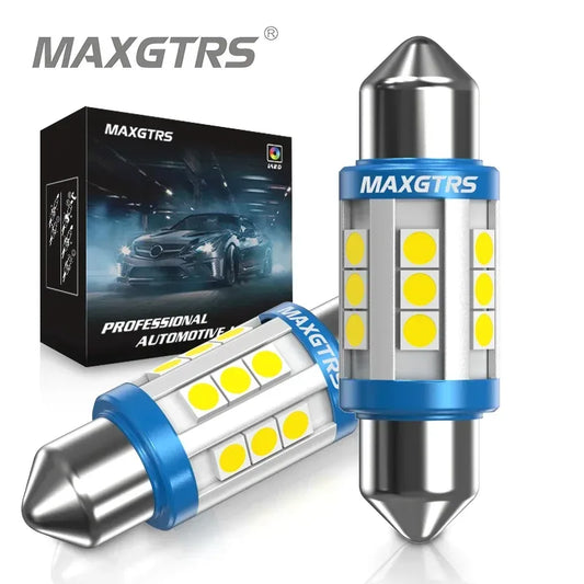 2x C5W C10W 3030 Chip LED 31mm/36mm/39mm – SwissGlanzGarage Autopflege Schweiz