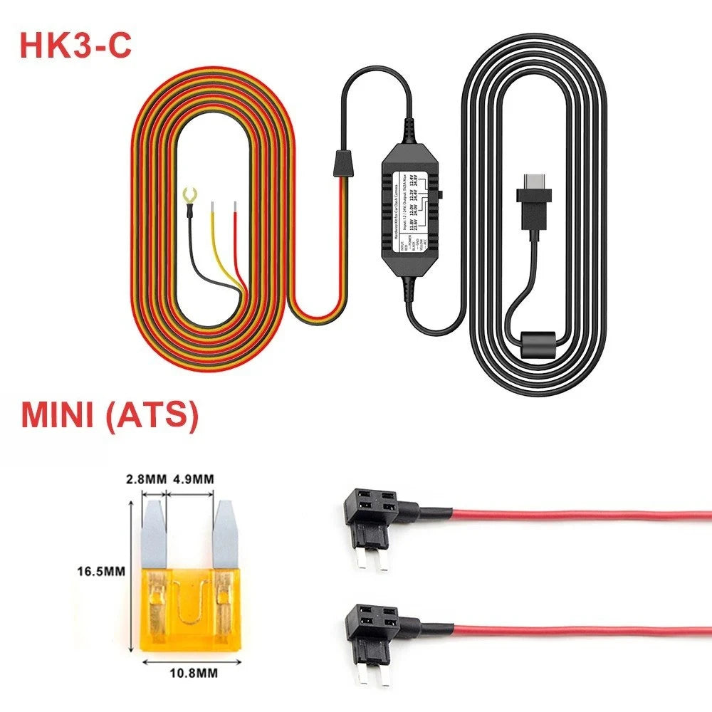 Viofo A139 HK3-C Auto Kamera Hardwire Set